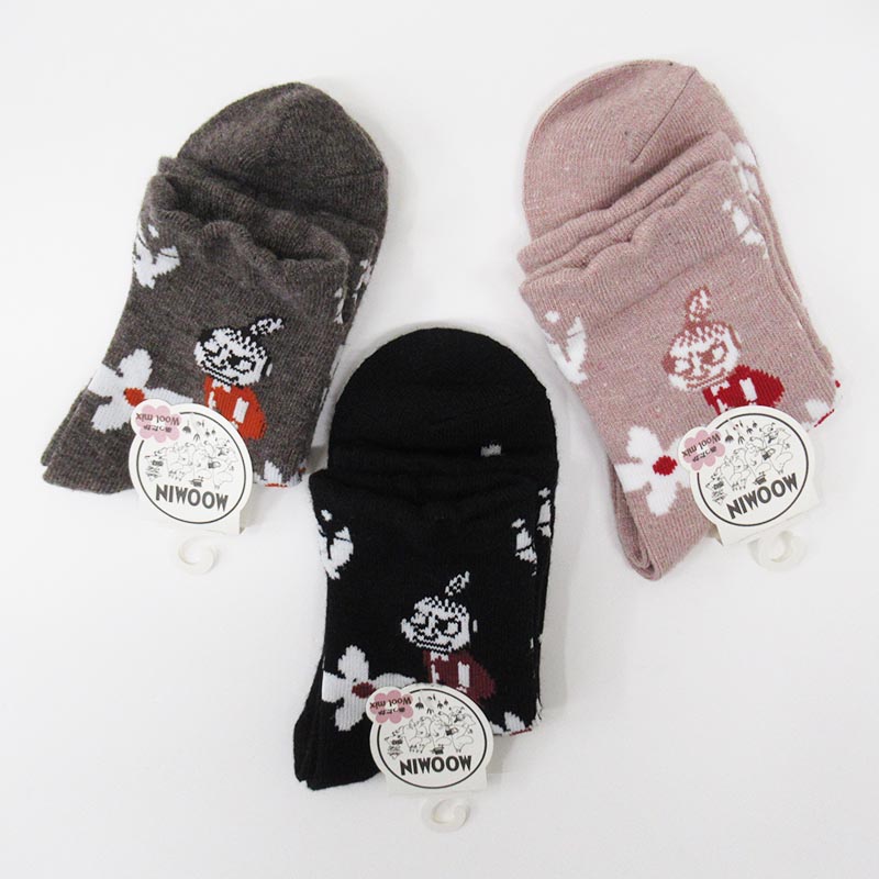 MOOMIN ロークルーヤワラカW ミイと花柄